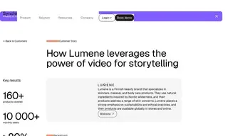Preview of the Lumene Case Study