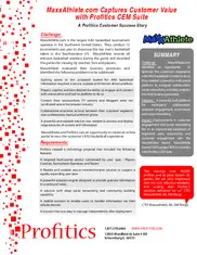 Preview of the MaxxAthlete Case Study