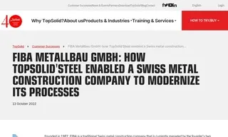 Preview of the FIBA Metallbau Case Study