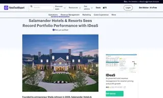 Preview of the Salamander Hotels & Resorts Case Study
