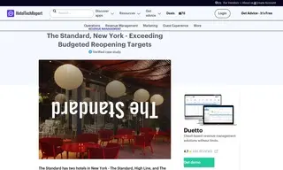 Preview of the Standard Hotels Case Study