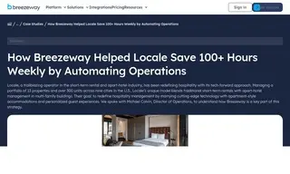 Preview of the Locale Case Study