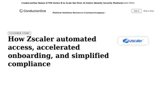 Preview of the Zscaler Case Study