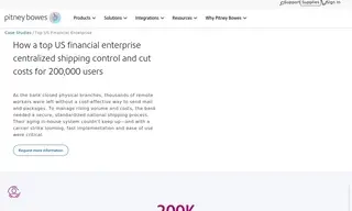 Preview of the Top US Financial Enterprise Case Study