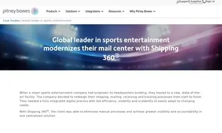 Preview of the Major Sports Entertainment Company Case Study