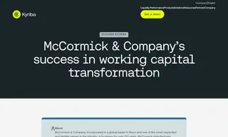 Preview of the McCormick & Company Case Study