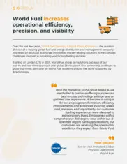 Preview of the World Fuel Case Study