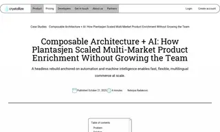 Preview of the Plantasjen Case Study