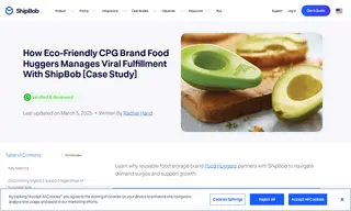 Preview of the Food Huggers Case Study