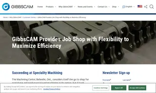 Preview of the The Machining Center Inc. Case Study