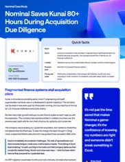 Preview of the Kunai Consulting Case Study