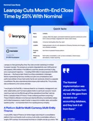 Preview of the LeanPay Case Study