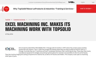 Preview of the Excel Machining Inc. Case Study