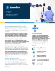 Preview of the IHEEM Case Study