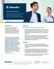 Preview of the Sathapana Bank Case Study