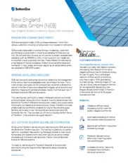 Preview of the New England Biolabs Case Study