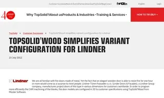 Preview of the Lindner Case Study