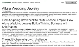 Preview of the Allure Wedding Case Study