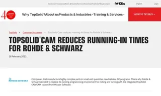 Preview of the Rohde & Schwarz Case Study