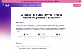 Preview of the Jacksons Food Stores Case Study