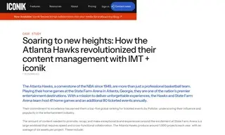 Preview of the Atlanta Hawks Case Study