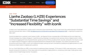 Preview of the Lianhe Zaobao Case Study