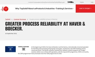 Preview of the Haver & Boecker Case Study