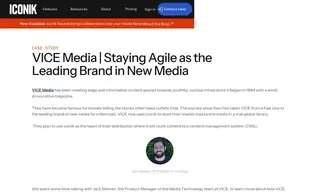 Preview of the VICE Media Case Study