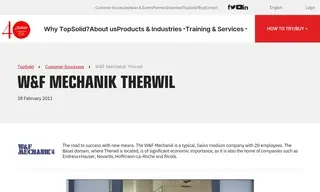 Preview of the W&F Mechanik Therwil Case Study