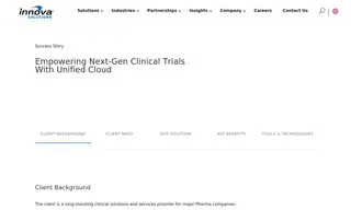 Preview of the Clinical Solutions and Services Provider Case Study