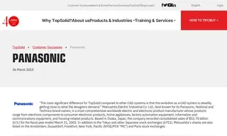 Preview of the Panasonic Case Study