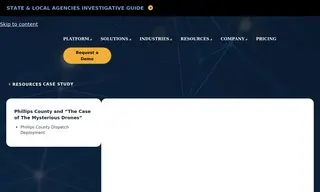 Preview of the Phillips County Case Study