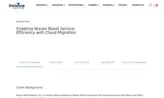 Preview of the Nissan North America Case Study