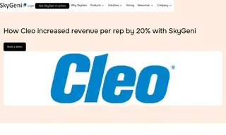 Preview of the Cleo Case Study