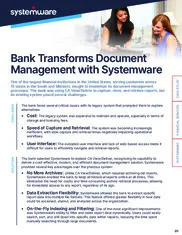 Preview of the Financial Institution Case Study