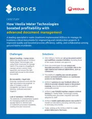 Preview of the Veolia Water Technologies Case Study