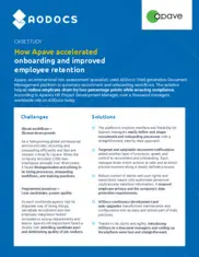 Preview of the Apave Case Study