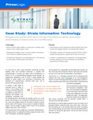 Preview of the Strata Information Technology Case Study