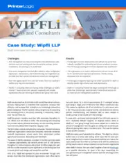 Preview of the Wipfli LLP Case Study