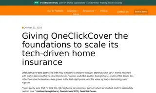 Preview of the OneClickCover Case Study