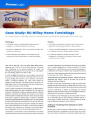 Preview of the RC Willey Home Furnishings Case Study