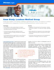 Preview of the Loudoun Medical Group Case Study