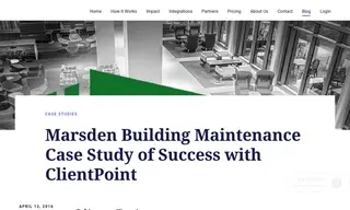 Preview of the Marsden Building Maintenance Case Study