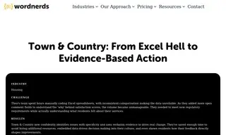 Preview of the Town and Country Housing Case Study