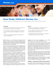 Preview of the Children’s Bureau, Inc. Case Study