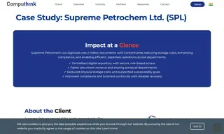 Preview of the Supreme Petrochem Ltd Case Study