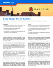 Preview of the City of Garland Case Study