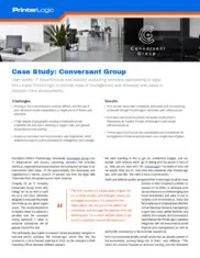Preview of the Conversant Group Case Study