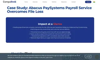 Preview of the Abacus PaySystems Case Study
