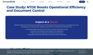 Preview of the NTDE Case Study